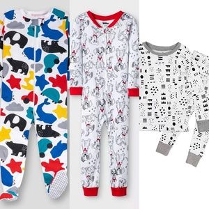Toddler 2T Snug Fit Pajama Bundle (3) DISNEY LAMAZE HONEST BABY NWT